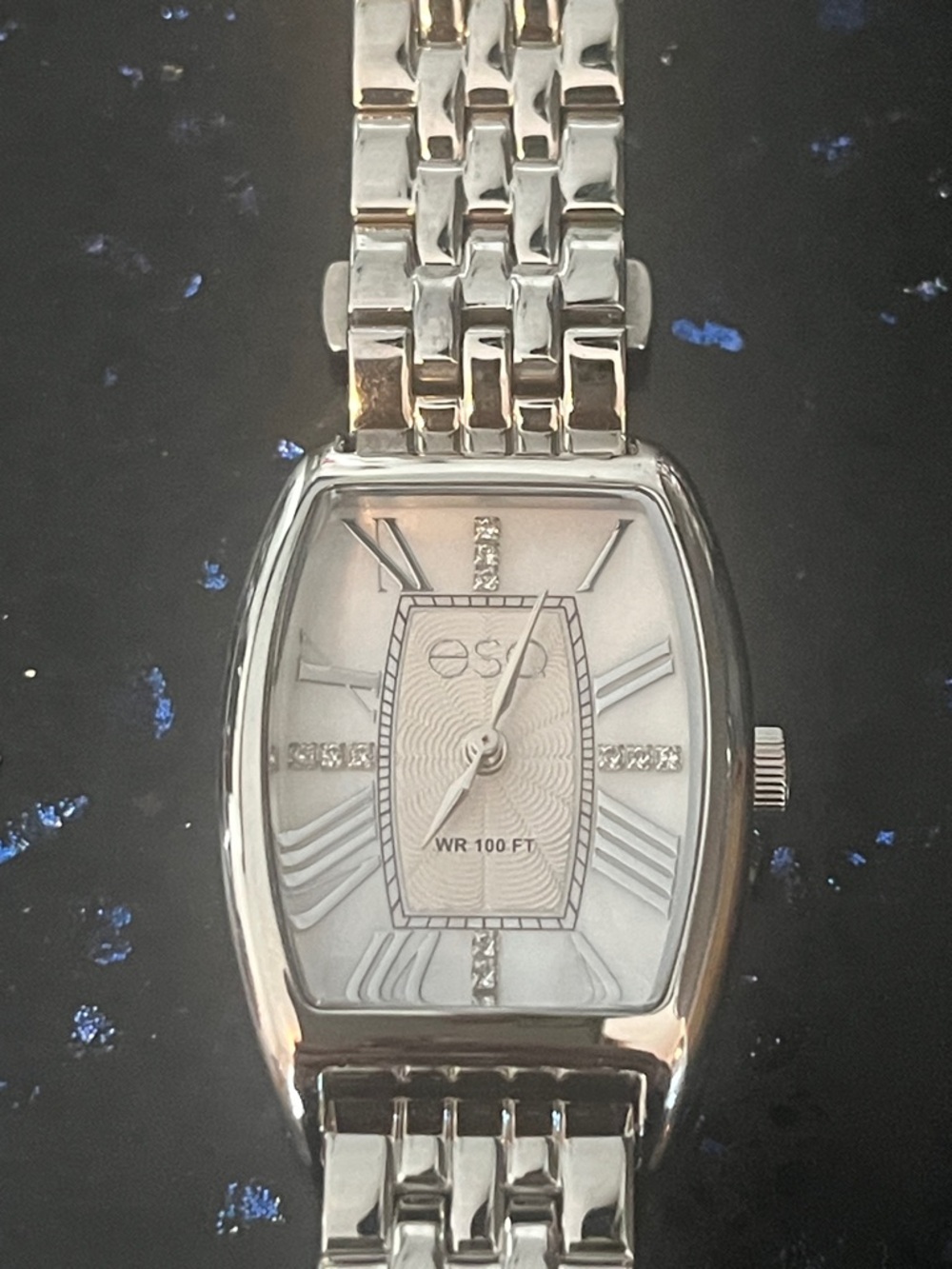 ESQ Silver-Tone Women's Bracelet Watch - Silver Dial